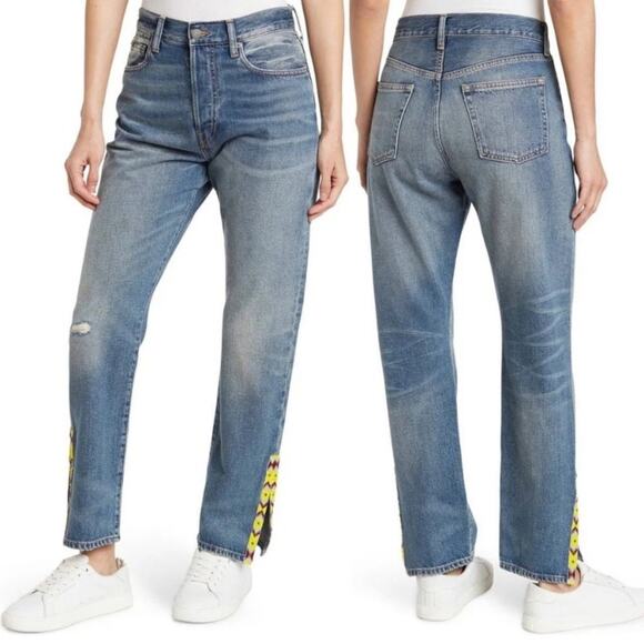 Polo Ralph‎ Lauren Callen Beaded Jeans - Picture 1 of 9